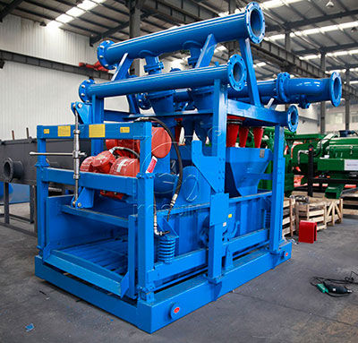 Mud cleaner in drilling solids control system